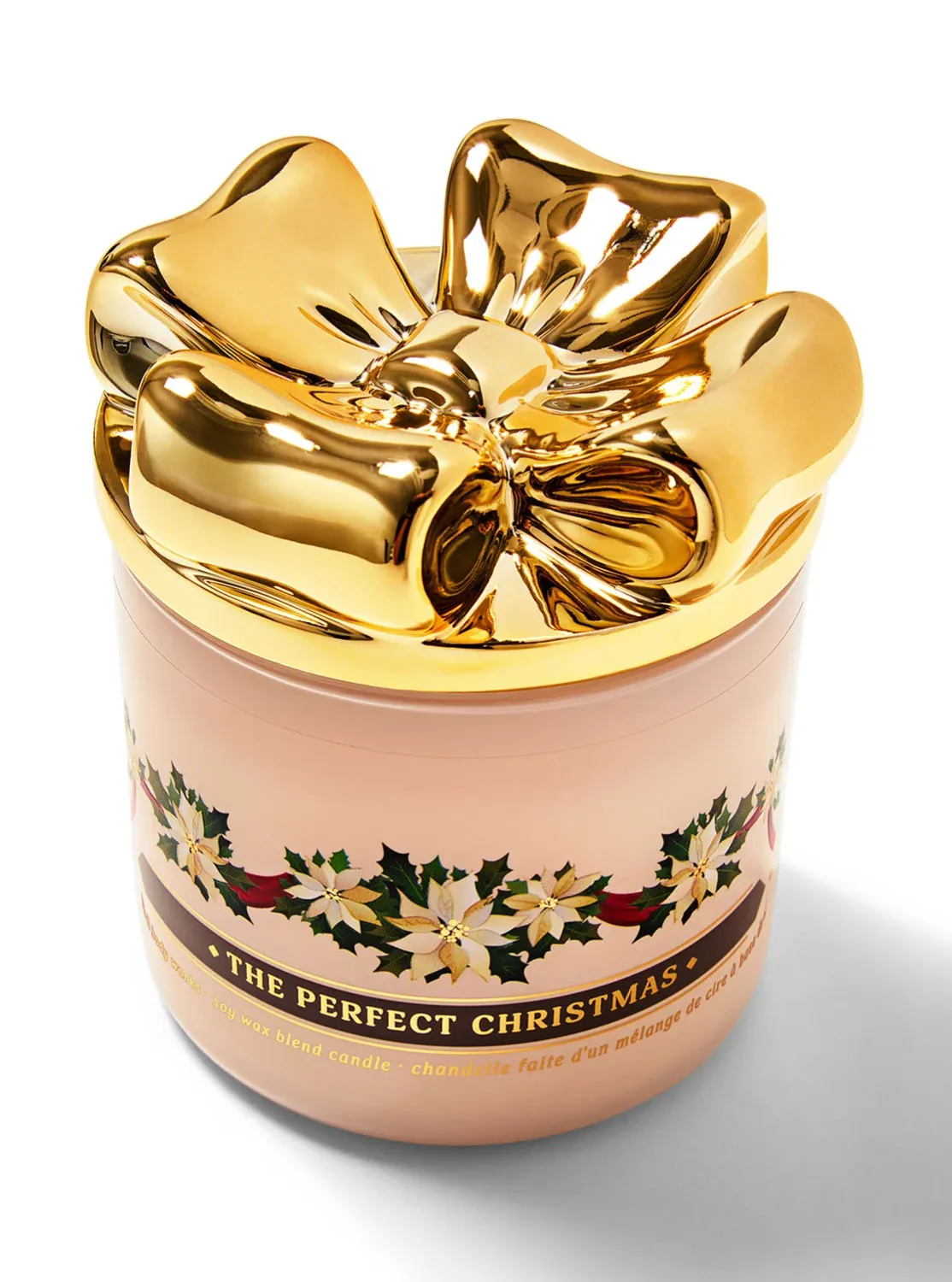 THE PERFECT CHRISTMAS 3WICK BOW LID LIMITED EDITION