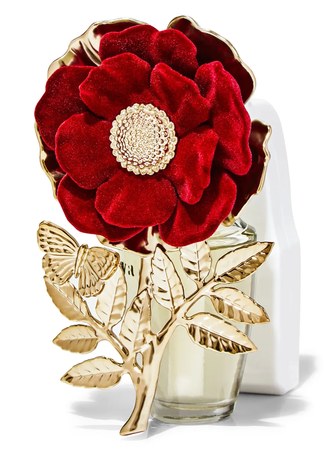 RED FLOWER WALLFLOWER PLUG