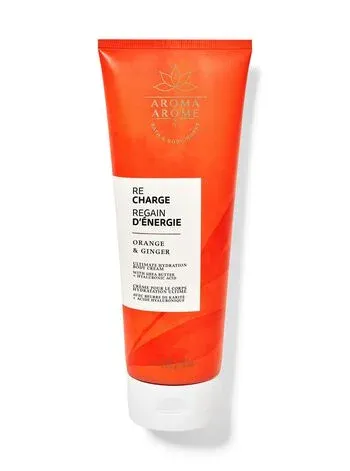 RE CHARGE ORANGE AND GINGER BODY CREAM