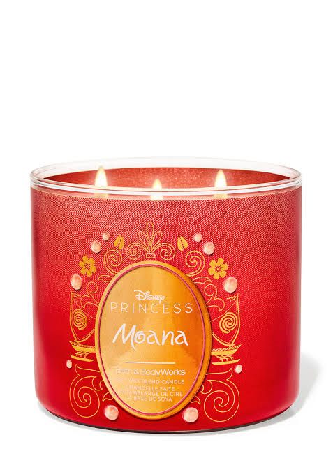 DISNEY MOANA 3 WICK CANDLE