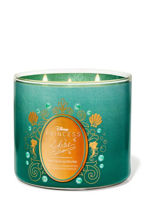 DISNEY ARIEL 3 WICK CANDLE