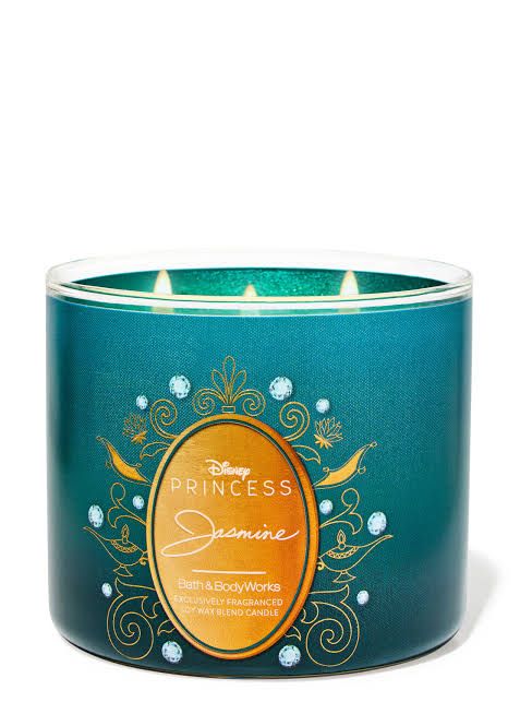 DISNEY JASMINE 3 WICK CANDLE