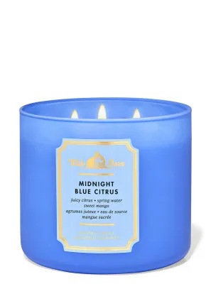 Midnight Blue Citrus WICKS CANDLE INTRANSIT