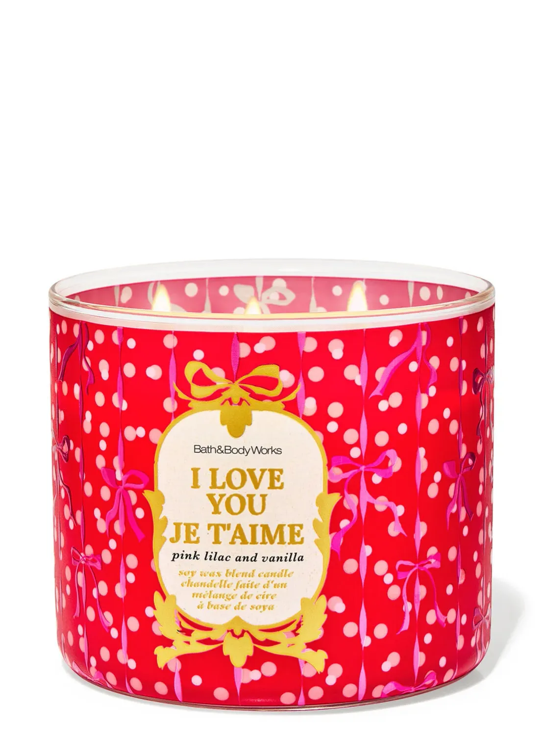 ILY Je T&#39;aime 3WICKS CANDLE PRE-ORDER