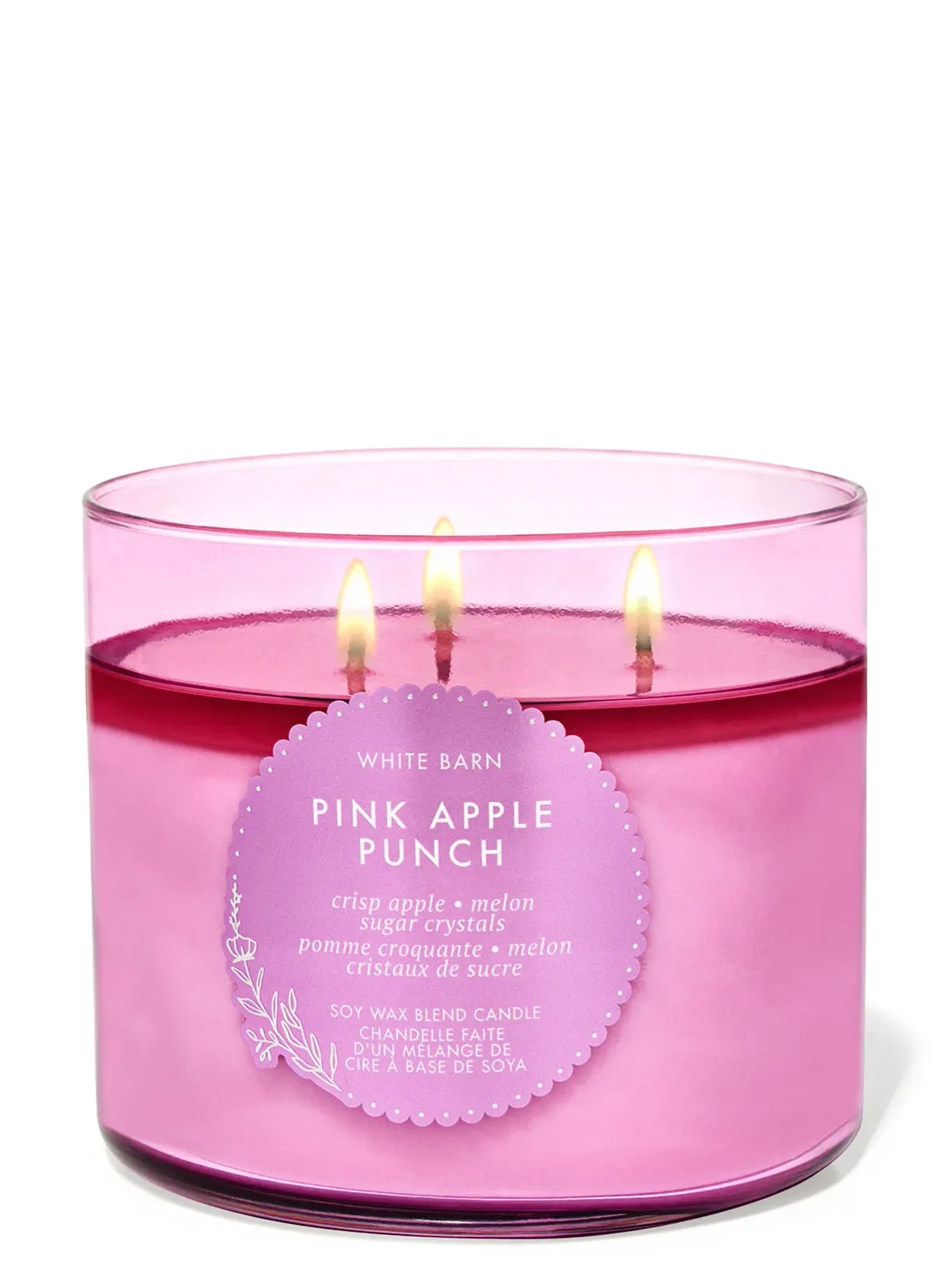 Pink Apple Punch 3WICKS CANDLE PRE-ORDER