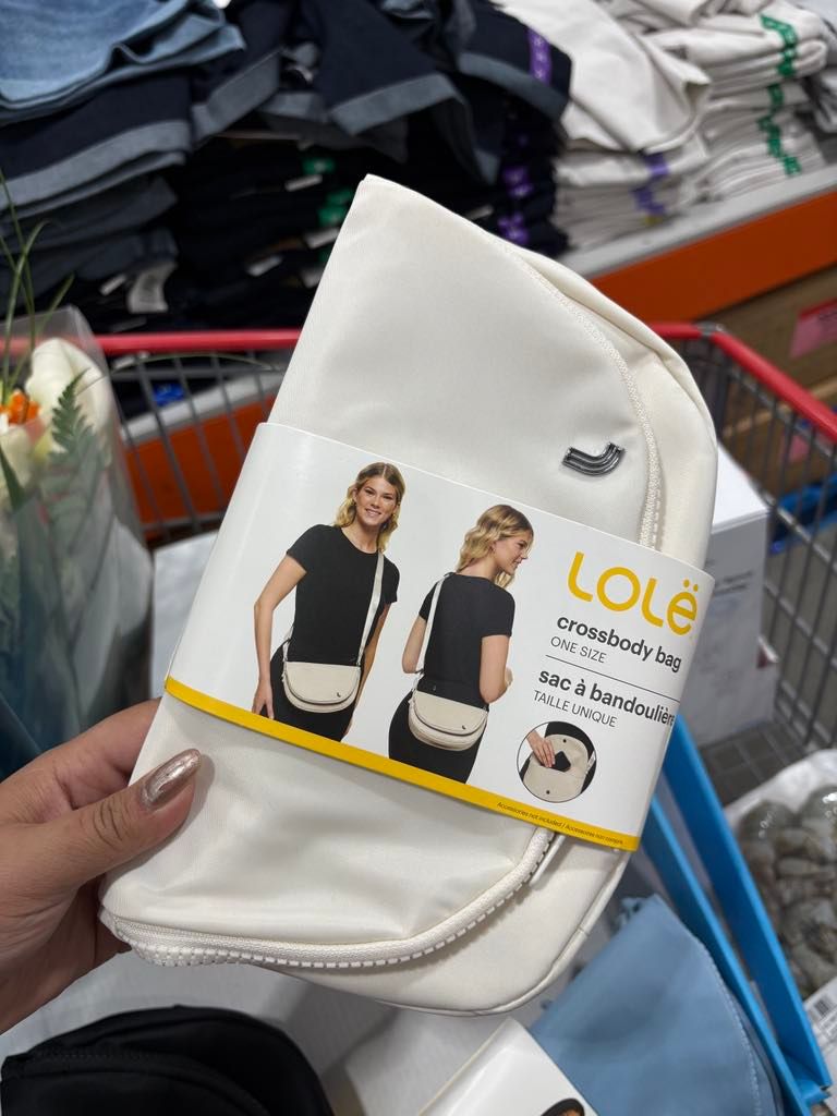 LOLE CROSSBODY BAG WHITE INTRANSIT