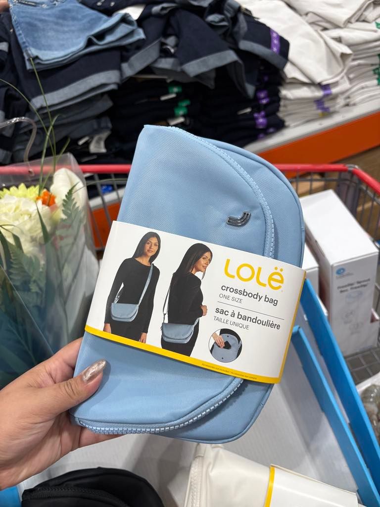 LOLE CROSSBODY BAG BLUE INTRANSIT