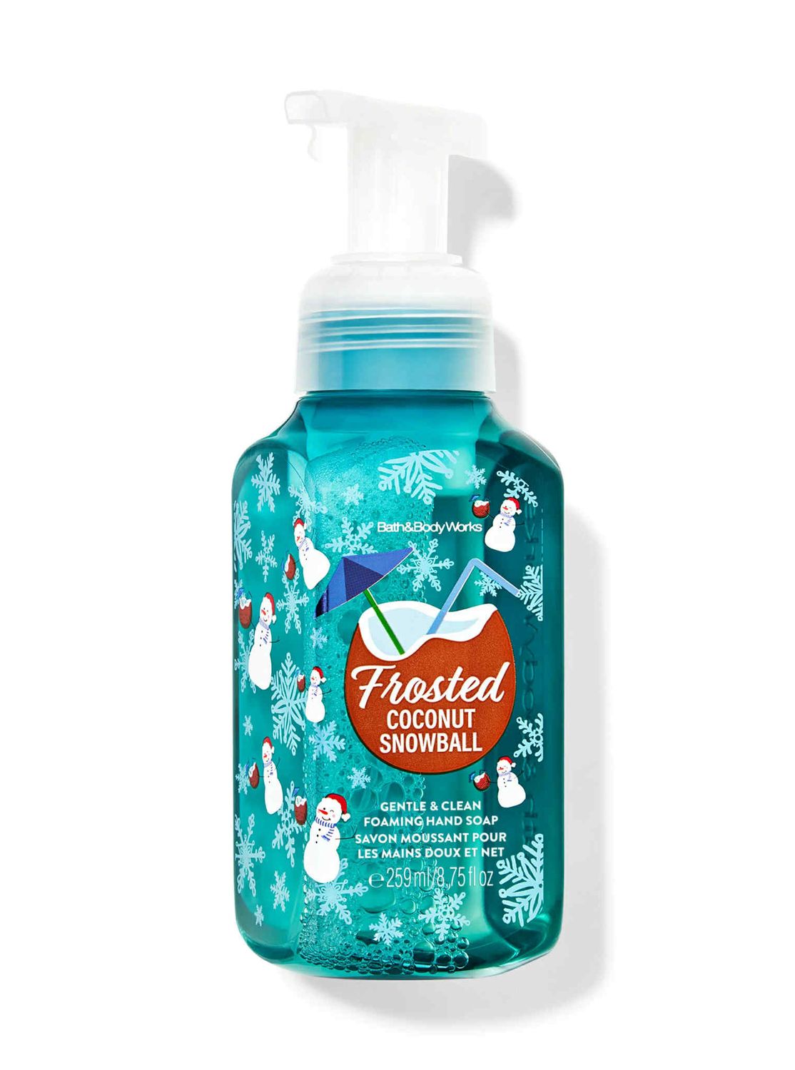 Frosted Coconut Snowball HANDSOAP INTRANSIT