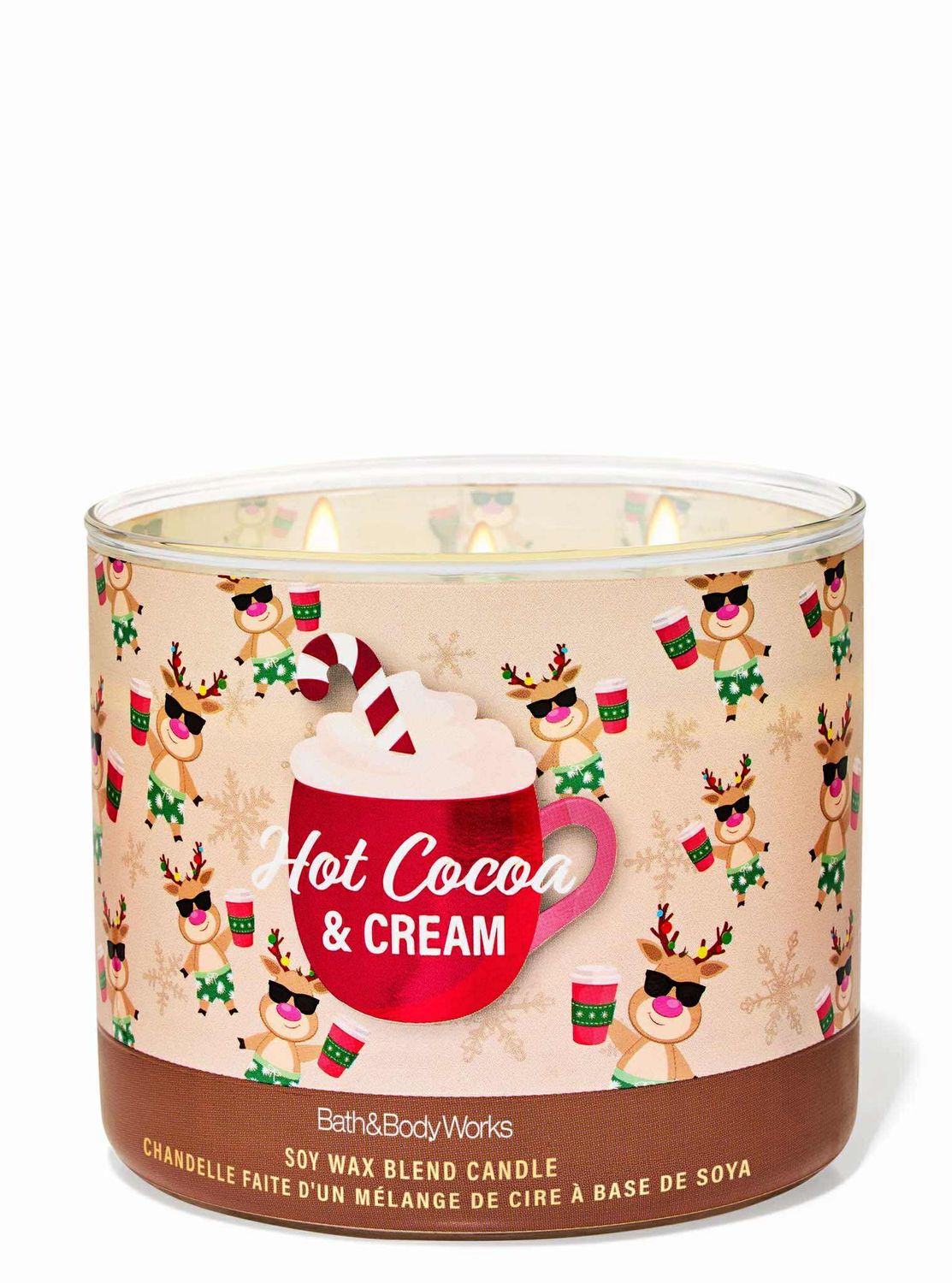 Hot Cocoa &amp; Cream 3WICKS CANDLE INTRANSIT
