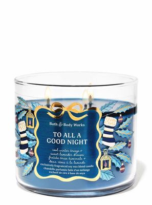To All A Goodnight 3WICKS CANDLE INTRANSIT