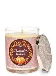 PUMKIN BONFIRE 1WICK CANDLE