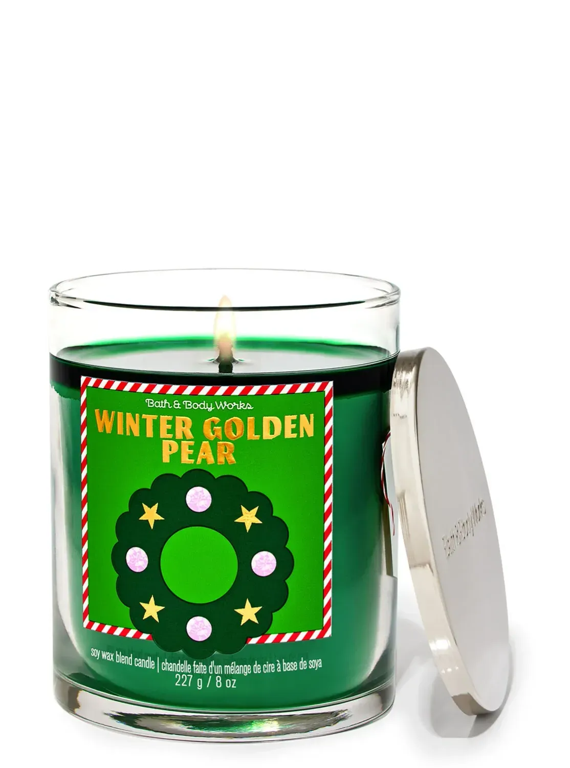 WINTER GOLDEN PEAR 1WICK CANDLE