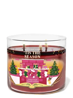 ‘TIS THE SEASON 3WICKS CANDLE