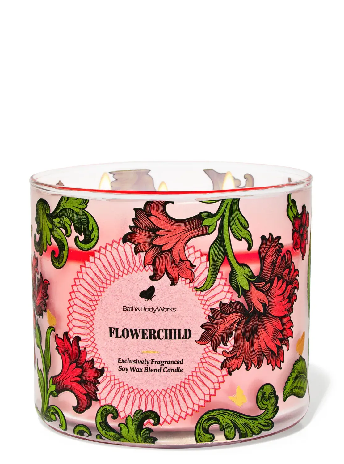 FLOWERCHILD 3WICKS CANDLE