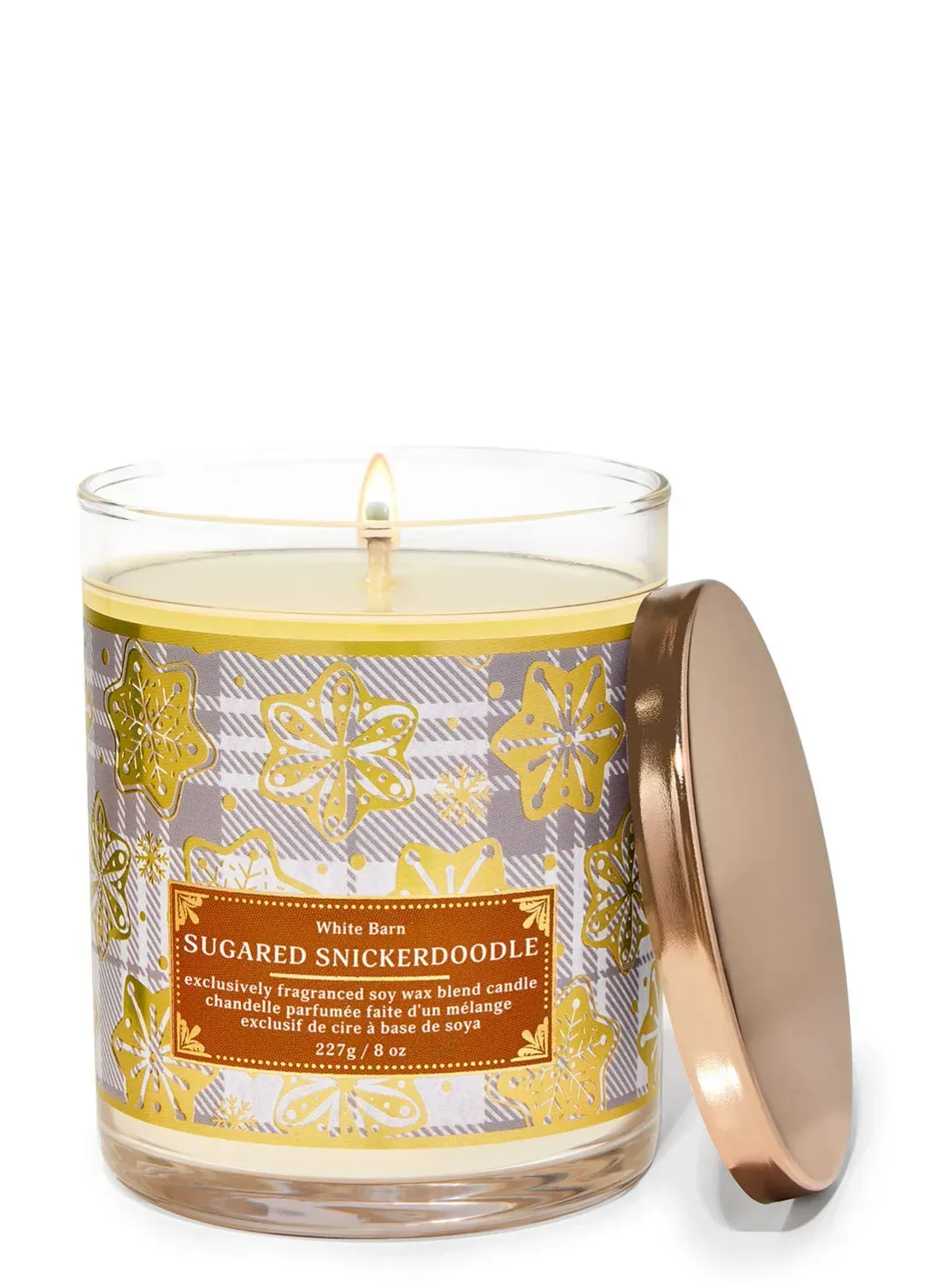 SUGARED SNICKERDOODLED 1WICK CANDLE