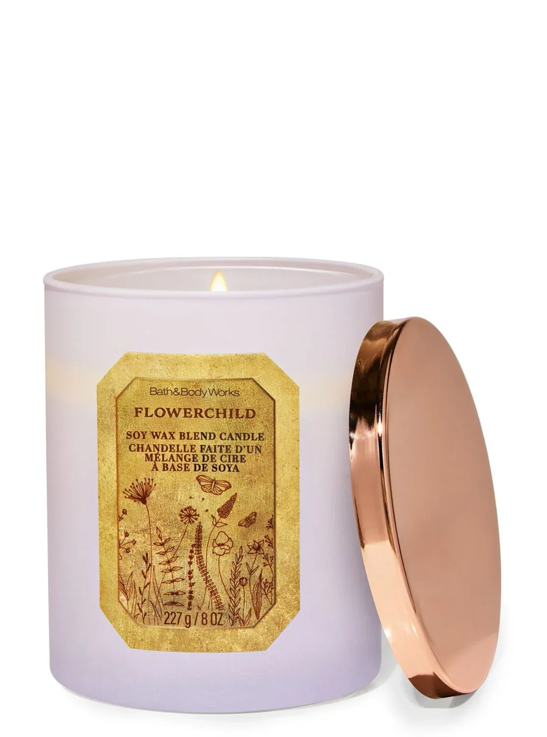 Flowerchild 1WICK CANDLE INTRANSIT