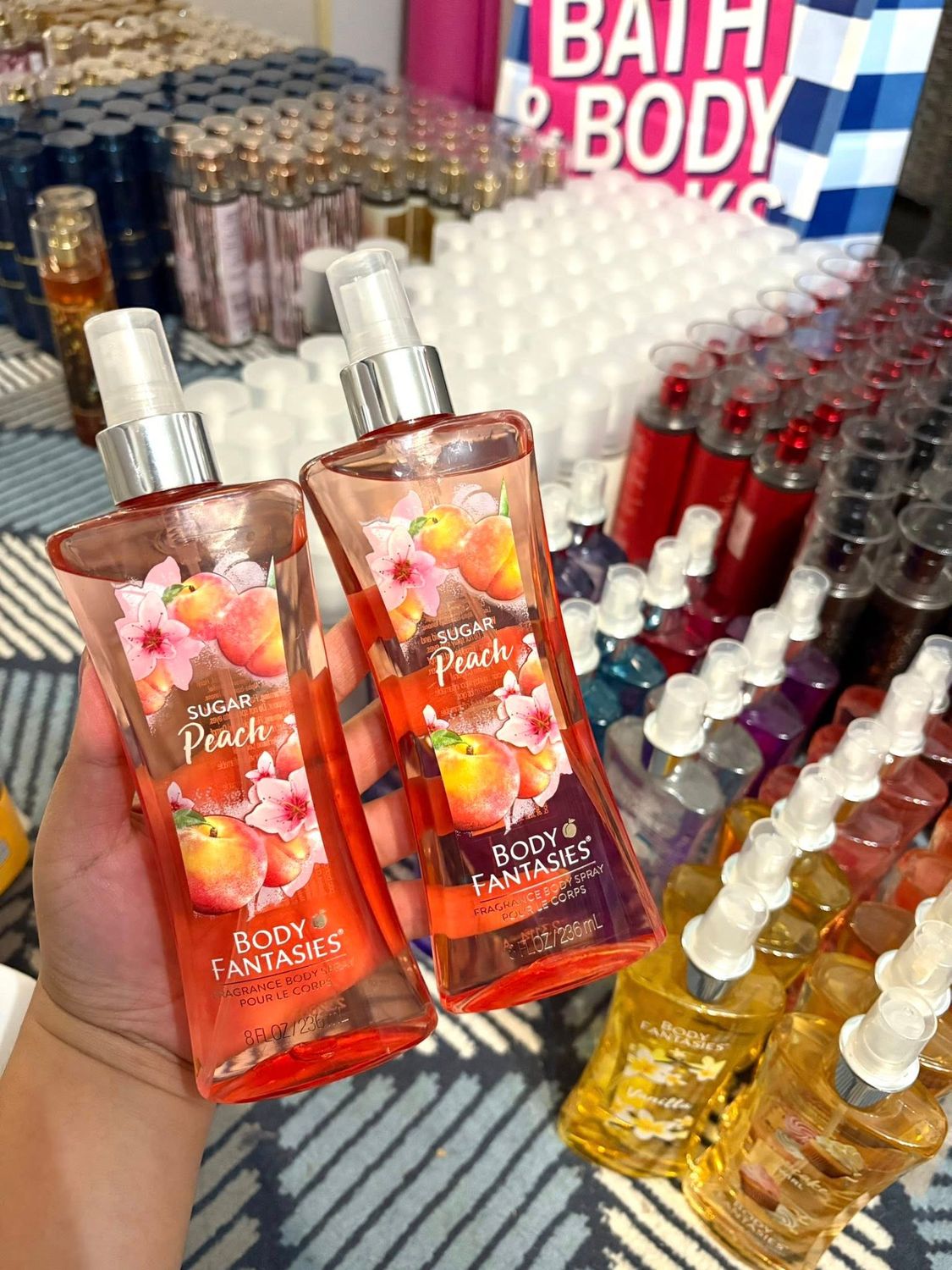 BODY FANTASY PEACH MIST INTRANSIT