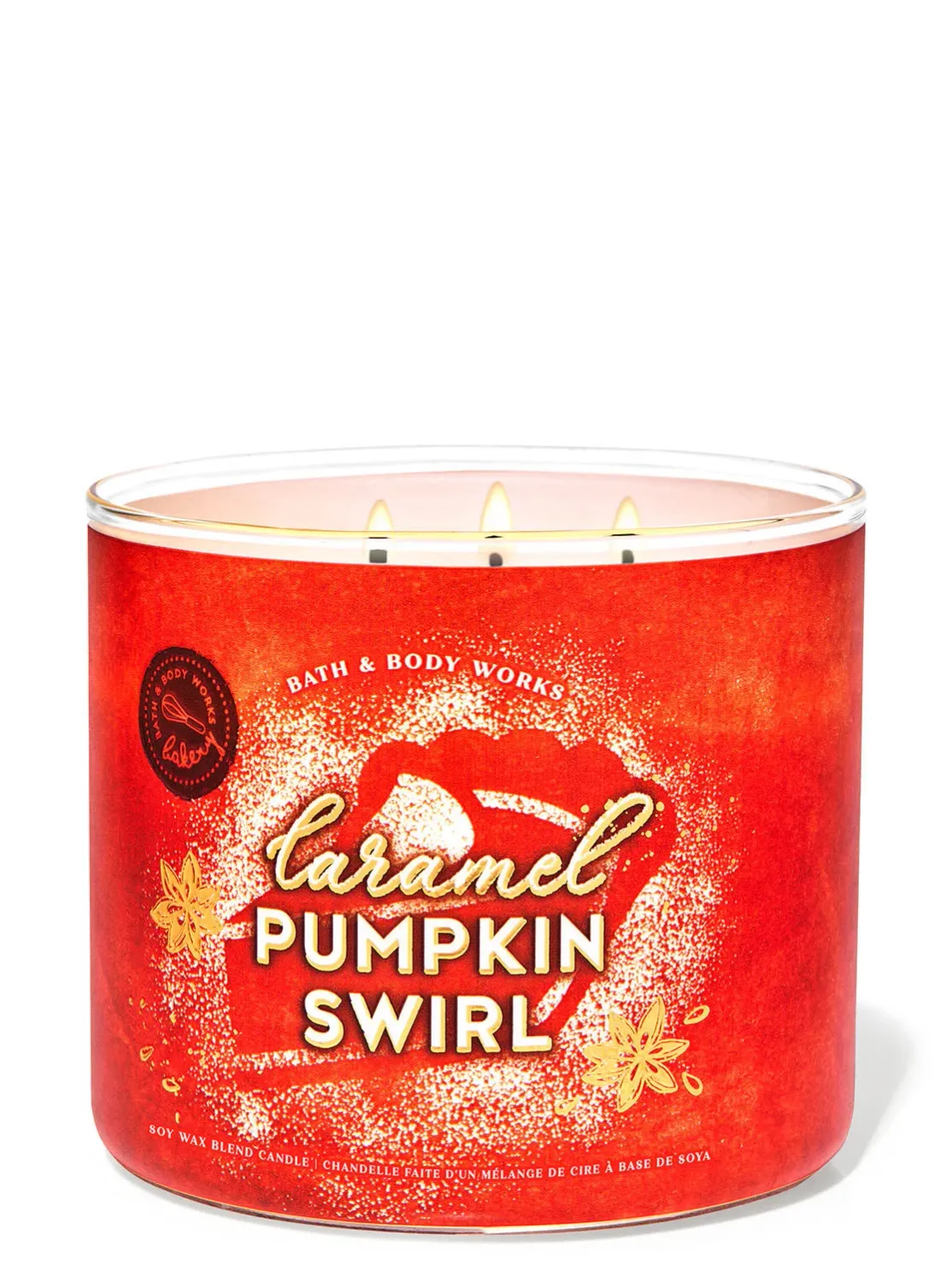 Caramel Pumpkin Swirl 3WICKS CANDLE INTRANSIT
