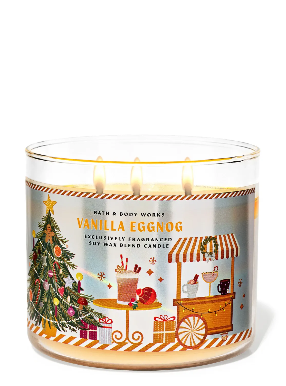 Vanilla Eggnog 3WICKS CANDLE INTRANSIT
