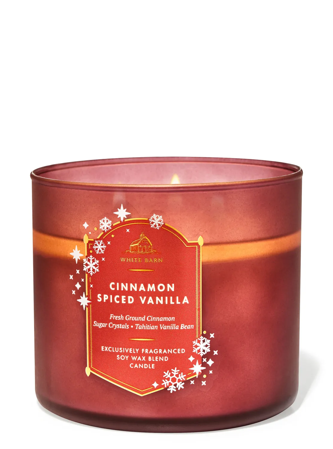 Cinnamon Spiced Vanilla 3WICKS CANDLE INTRANSIT
