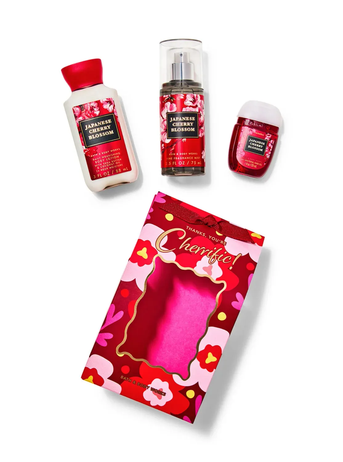 JAPANESE CHERRY BLOSSOM TS SET WITH PB