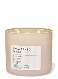 SUNWASHED SANTAL 3 WICK SCANDLE 