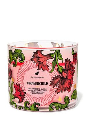 FLOWER CHILD 3 WICK CANDLE