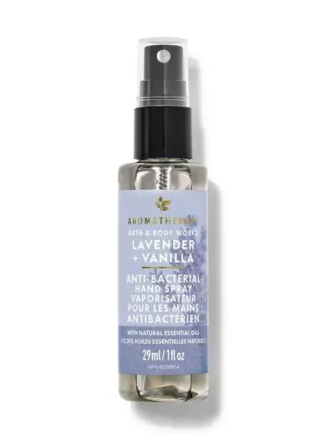 LAVANDER &amp; VANILLA  HAND SPRAY
