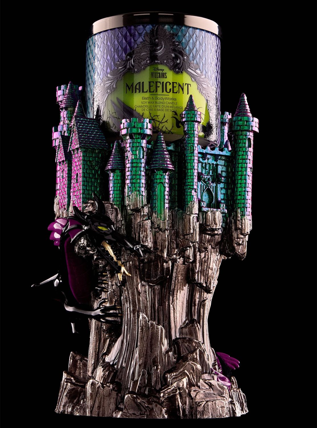 MALEFICENT CASTLE CANDLE HOLDER INTRANSITB14