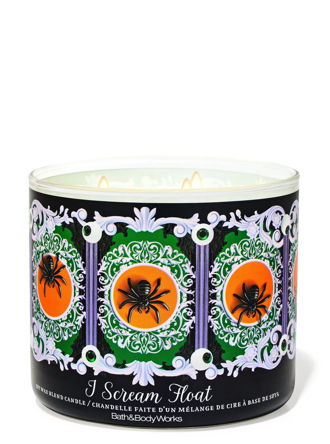 I SCREAM FLOAT 3WICK CANDLE INTRANSITB14