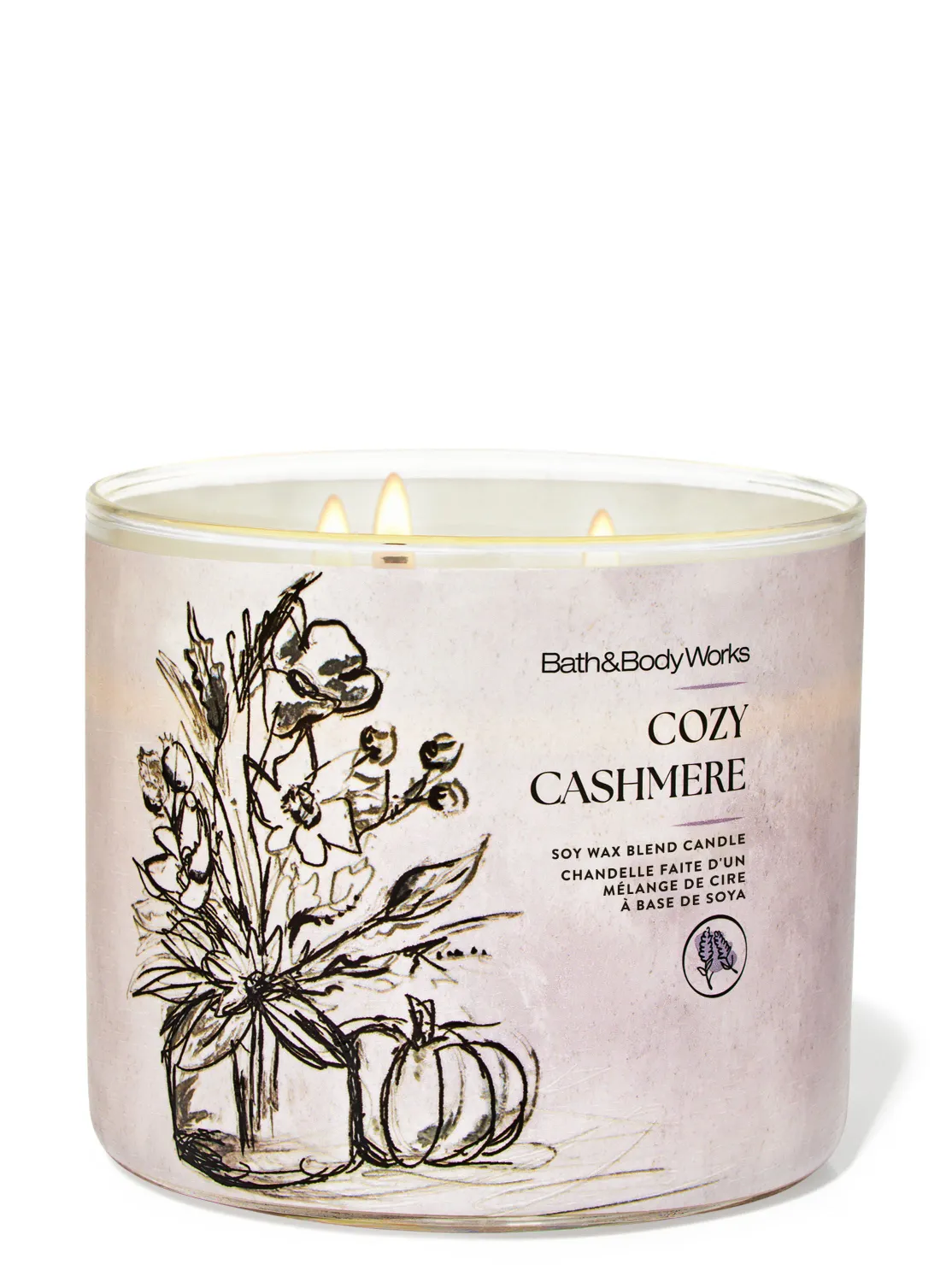 COZY CASHMERE 3WICK CANDLE INTRANSITB14