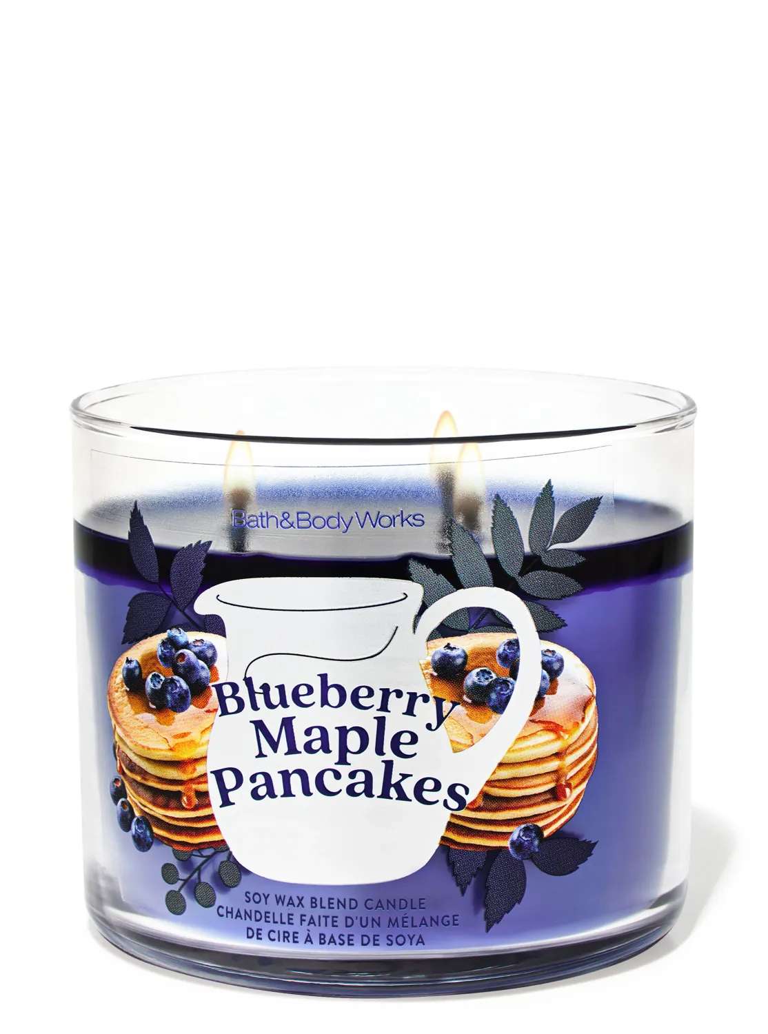 BLUEBERRY MAPLE PANCAKE 3WICK CANDLE INTRANSITB14
