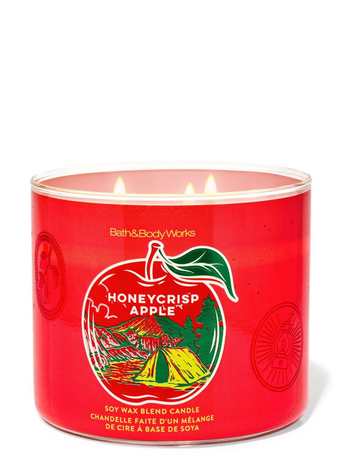 HONEY CRISP 3WICK CANDLE INTRANSITB14