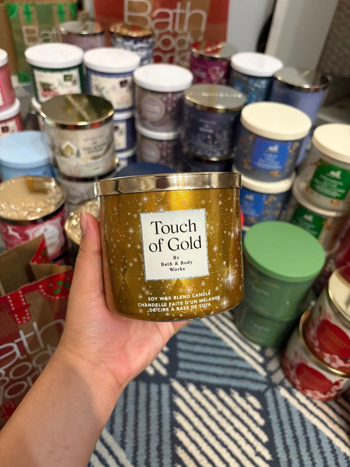 TOUCH OF GOLD 3WICKS INTRANSIT B14