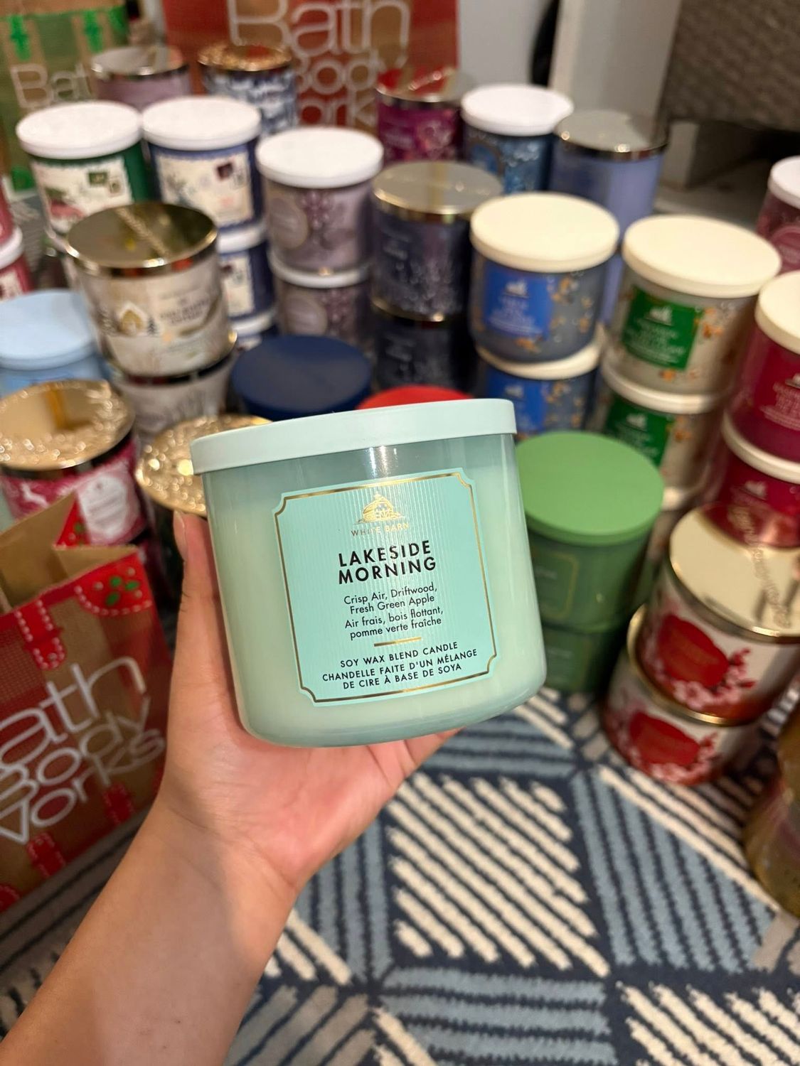 LAKESIDE MORNING 3WICKS INTRANSIT B14