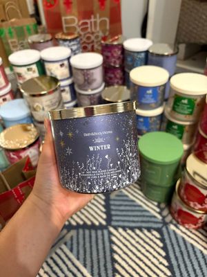 WINTER 3WICKS CANDLE ONHAND