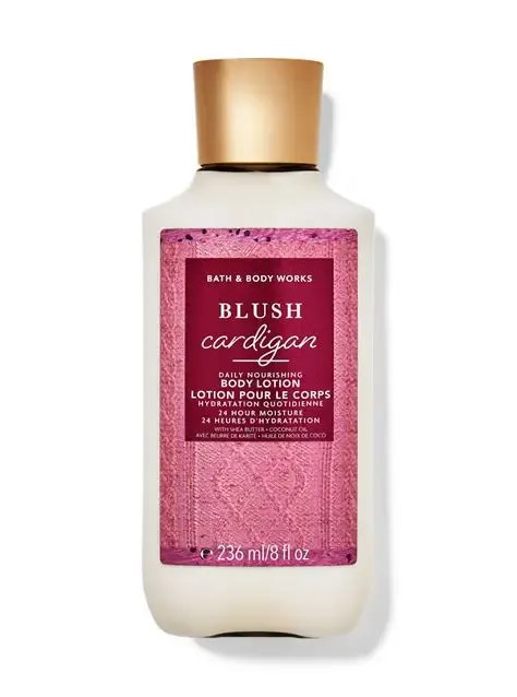 BLUSH CARDIGAN LOTION