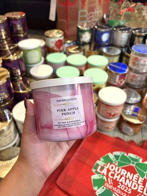 PINK APPLE PUNCH 3WCANDLE ONHAND