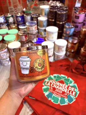 COFFEE &amp; DONUTS 3WCANDLE ONHAND