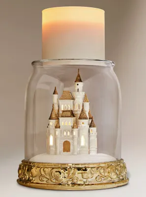DISNEY CASTLE CANDLE HOLDER ONHAND