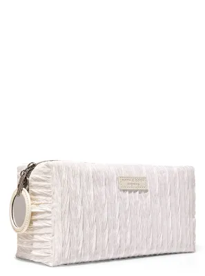 WHITE WITH MIRROR POUCH