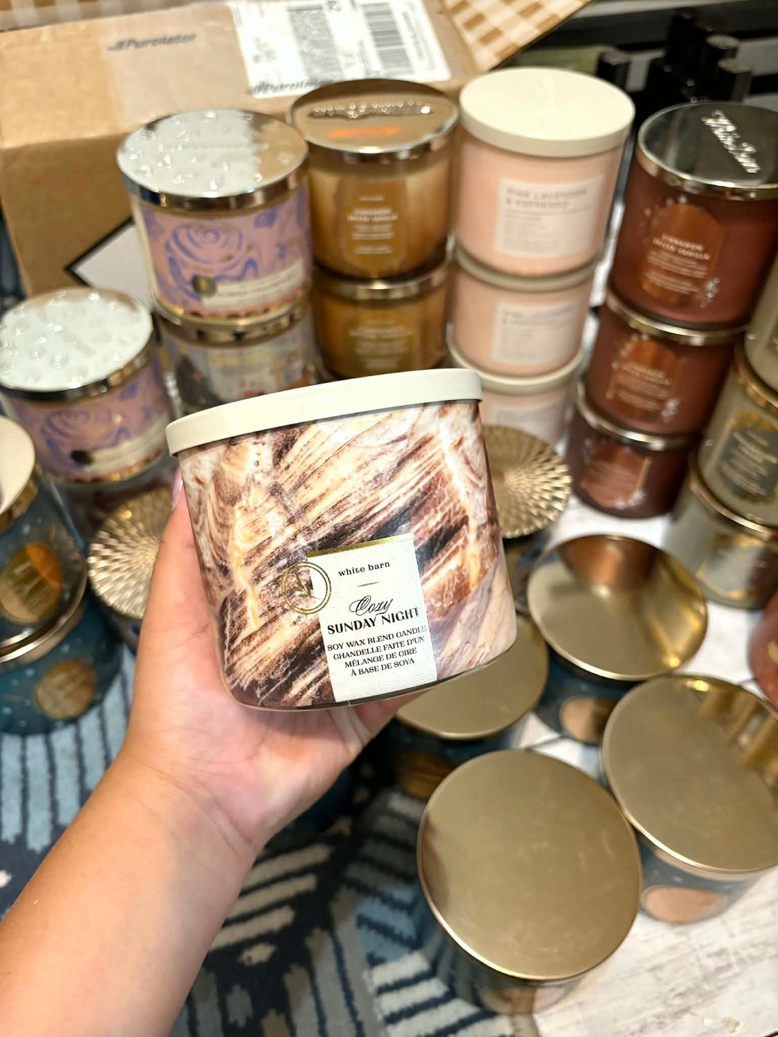 SUNDAY NIGHT 3WICKS CANDLE ONHAND