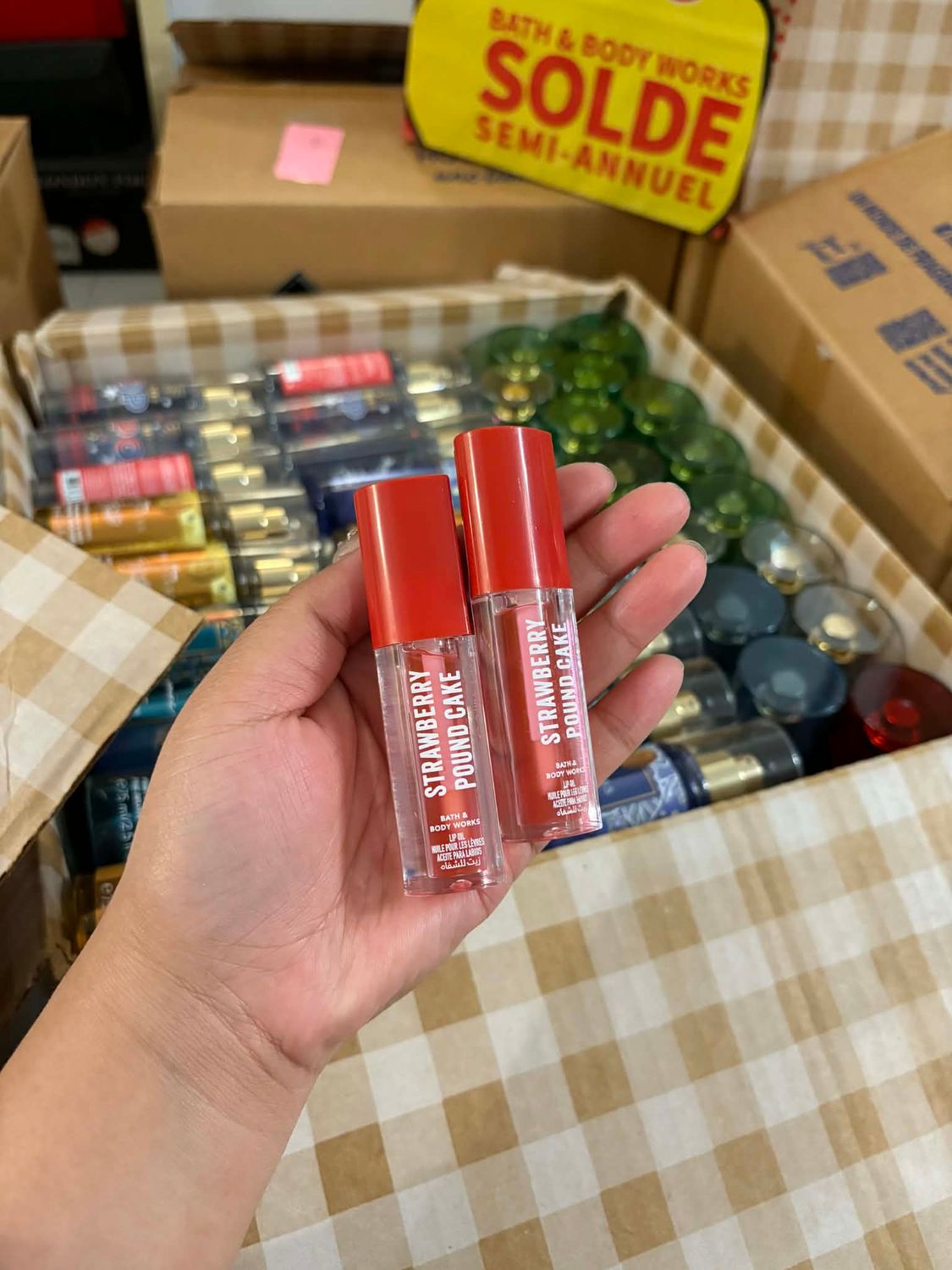 STRAWBERRY POUND CAKE LIP GLOSS