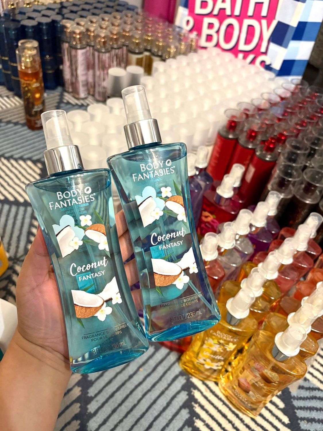 BODY FANTASY COCONUT MIST  ONHAND