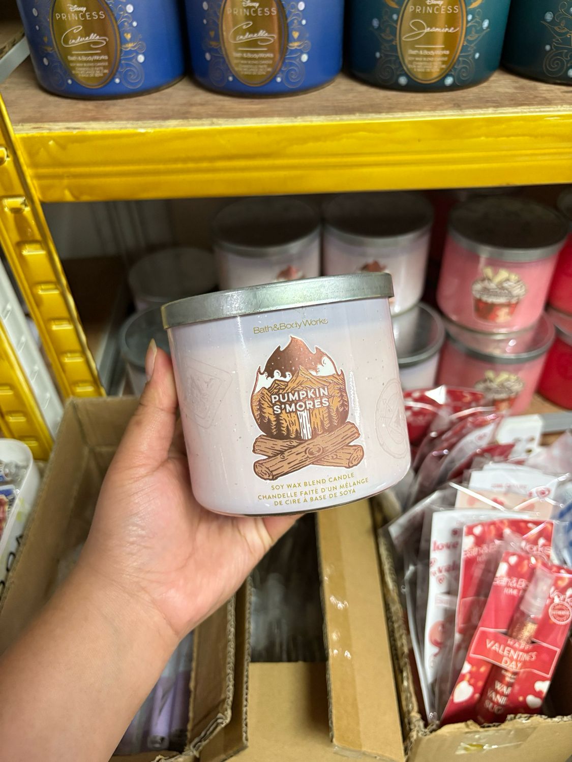 PUMPKIN SMORES 3WICKS CANDLE ONHAND