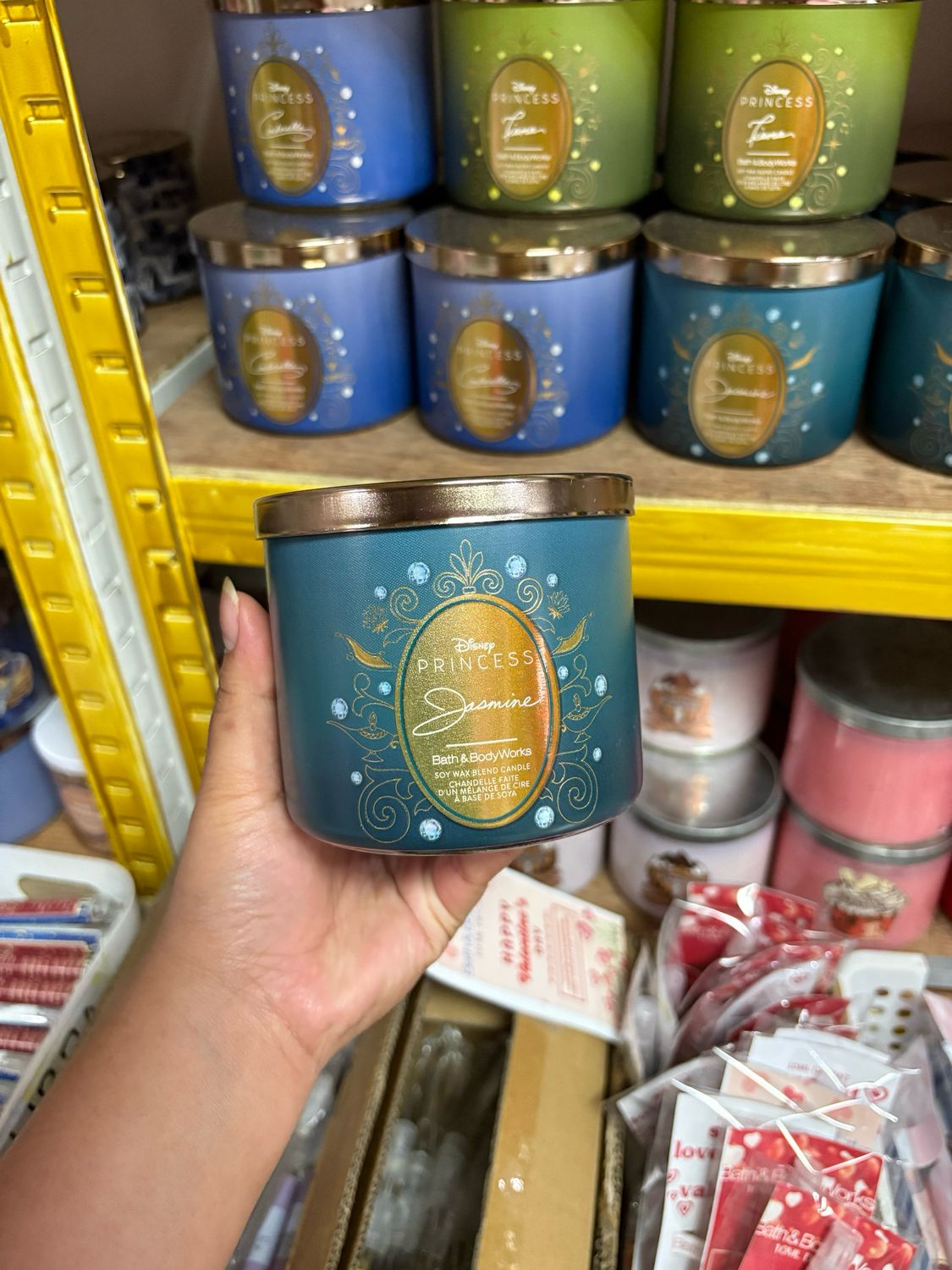 DISNEY JASMINE 3WICKS CANDLE ONHAND