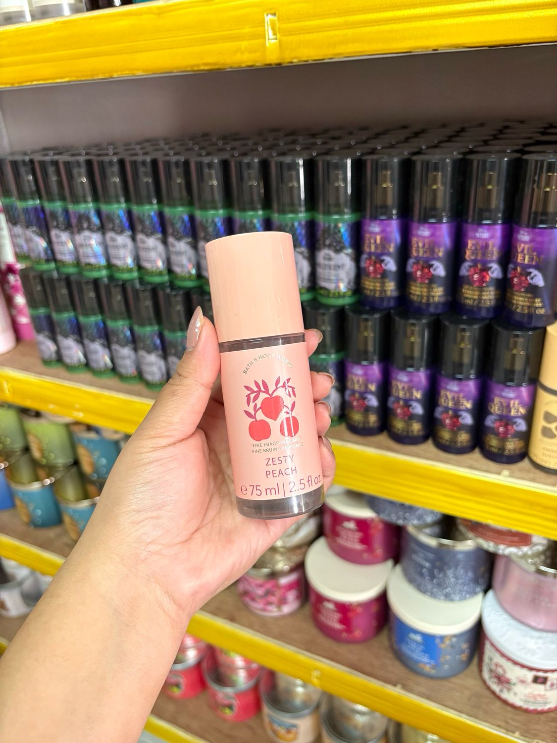 ZESTY PEACH TS MIST ONHAND