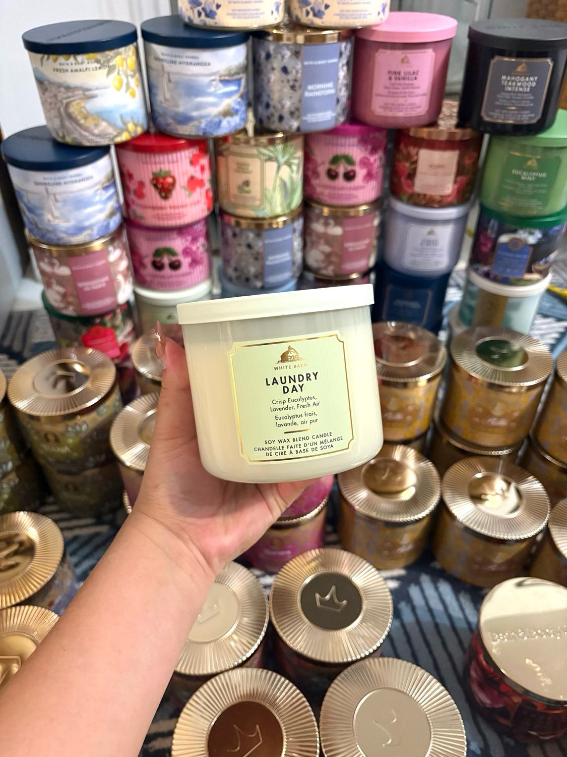 LAUNDRY DAY 3WICK CANDLE INTRANSIT ETA:JULY/AUG