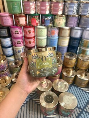 DISNEY TIANA 3WICK CANDLE INTRANSIT ETA:JULY/AUG
