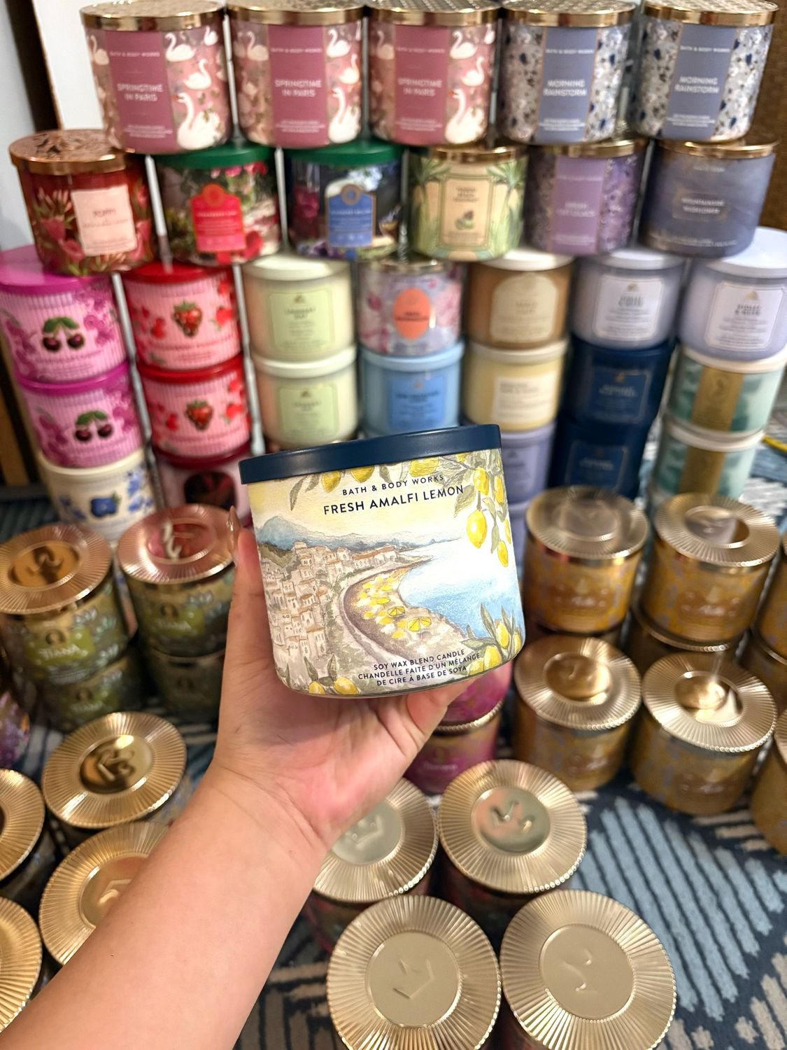 AMALFI 3WICK CANDLE INTRANSIT ETA:JULY/AUG